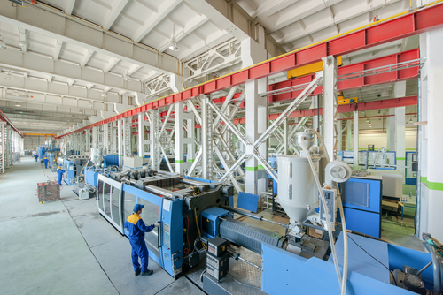 Plastic manufacture plant